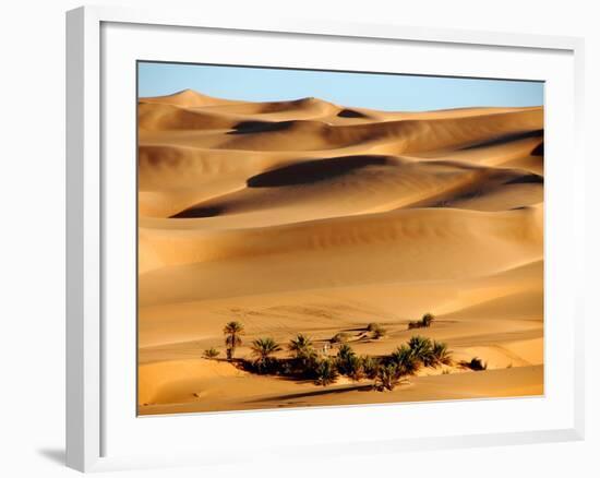 Erg Ubari Desert, Ubari, Libya, North Africa, Africa-null-Framed Photographic Print