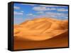 Erg Ubari Dunes in Libyan Desert-Michel Gounot-Framed Stretched Canvas