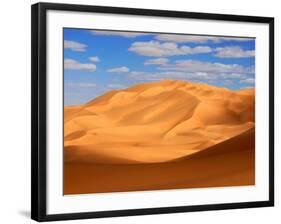 Erg Ubari Dunes in Libyan Desert-Michel Gounot-Framed Photographic Print