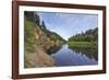 Ergelu (Erglu) Cliffs, River Gauja, Near Cesis, Gauja National Park, Latvia, Baltic States-Gary Cook-Framed Photographic Print