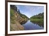 Ergelu (Erglu) Cliffs, River Gauja, Near Cesis, Gauja National Park, Latvia, Baltic States-Gary Cook-Framed Photographic Print