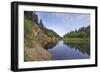 Ergelu (Erglu) Cliffs, River Gauja, Near Cesis, Gauja National Park, Latvia, Baltic States-Gary Cook-Framed Photographic Print