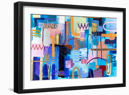 Ergo-Hyunah Kim-Framed Art Print