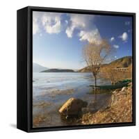 Erhai Lake, Shuanglang, Yunnan, China-Ian Trower-Framed Stretched Canvas