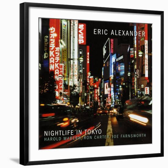 Eric Alexander - Nightlife in Tokyo-null-Framed Art Print
