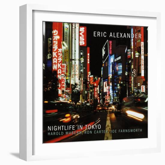 Eric Alexander - Nightlife in Tokyo-null-Framed Art Print