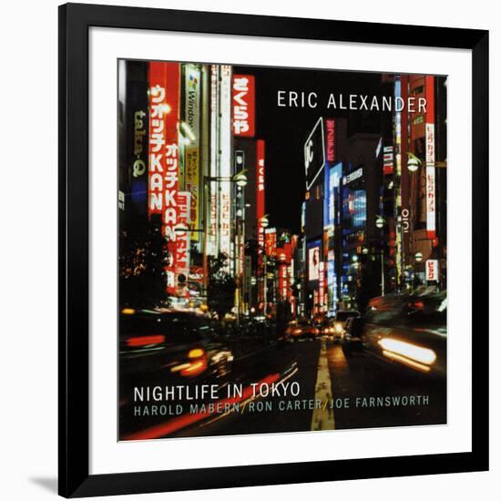 Eric Alexander - Nightlife in Tokyo-null-Framed Art Print