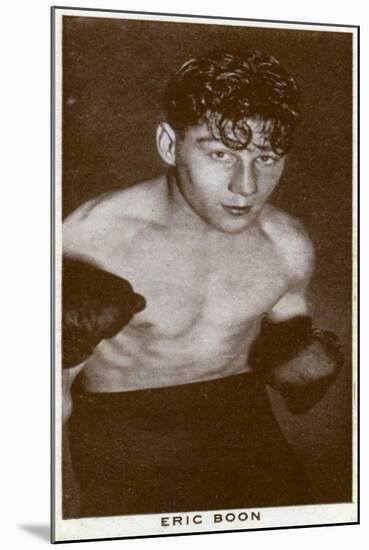 Eric Boon, British Boxer, 1938-null-Mounted Giclee Print