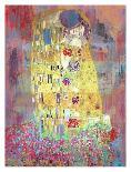 Klimt's Embrace 2.0-Eric Chestier-Stretched Canvas
