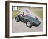 Eric Clapton in a 1955 Connaught, (C1970S)-null-Framed Photographic Print