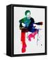 Eric Clapton Watercolor-Lana Feldman-Framed Stretched Canvas
