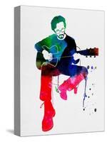 Eric Clapton Watercolor-Lana Feldman-Stretched Canvas