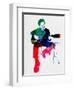 Eric Clapton Watercolor-Lana Feldman-Framed Art Print