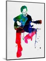 Eric Clapton Watercolor-Lana Feldman-Mounted Art Print