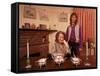 Eric Clapton with His Grandmother Rose Clapp-John Olson-Framed Stretched Canvas