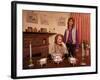 Eric Clapton with His Grandmother Rose Clapp-John Olson-Framed Premium Photographic Print