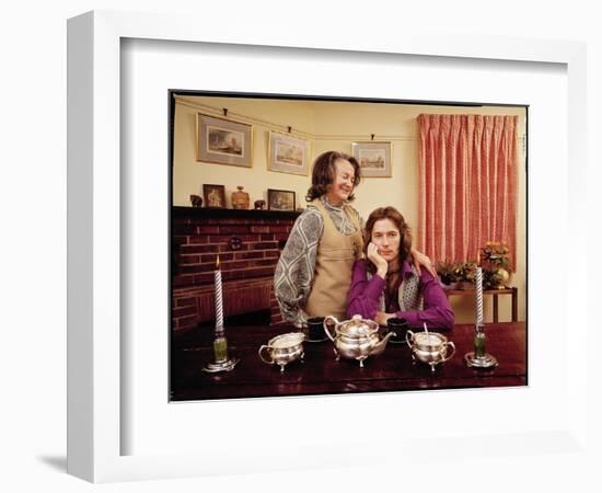 Eric Clapton with His Grandmother Rose-John Olson-Framed Photographic Print