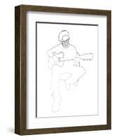 Eric Clapton-Logan Huxley-Framed Art Print