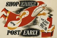 Post Early This Christmas, Not Later Than Dec 18th-Eric Fraser-Art Print