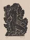 The Black Calf of St. Luke, 1931-Eric Gill-Giclee Print