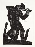 The Black Calf of St. Luke, 1931-Eric Gill-Giclee Print