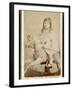 Eric James Age 3 Rides His Rocking Horse-null-Framed Photographic Print