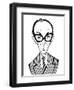 Eric Morecambe - English comedian; caricature-Neale Osborne-Framed Giclee Print