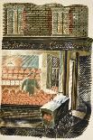 Family Butcher-Eric Ravilious-Giclee Print