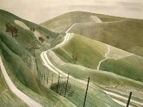 Chalk Paths-Eric Ravilious-Giclee Print