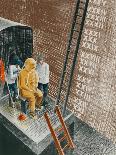 Chalk Paths-Eric Ravilious-Giclee Print