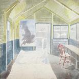 Submarines in Dry Dock-Eric Ravilious-Giclee Print