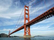 Nina under the Golden Gate-Eric Risberg-Photographic Print