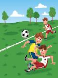 The Winning Goal - Jack & Jill-Eric Sturdevant-Mounted Giclee Print