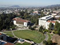 Birds Eye View of Courtyard, Historic, and Modern Buildings of Uc Berkeley Campus-EricBVD-Photographic Print