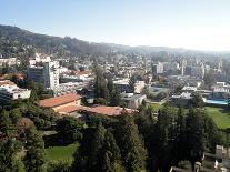 Birds Eye View of Courtyard, Historic, and Modern Buildings of Uc Berkeley Campus-EricBVD-Photographic Print