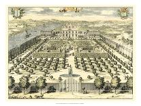 Formal Garden View II-Erich Dahlbergh-Mounted Art Print