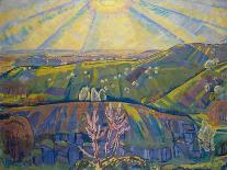 Frühlingssonne, Erinnerung an den Bodensee. 1915-Erich Kuithan-Giclee Print