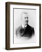 Erich von Drygalski, German Explorer-Science Source-Framed Giclee Print