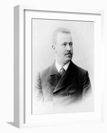 Erich von Drygalski, German Explorer-Science Source-Framed Giclee Print