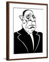 Erich Von Stroheim, 2018-Neale Osborne-Framed Giclee Print