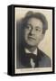 Erich Wolfgang Korngold American Composer and Conductor Born in Austria-null-Framed Stretched Canvas