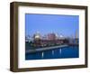 Erie Basin Marina and City Skyline, Buffalo, New York State, USA-Richard Cummins-Framed Photographic Print