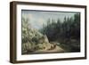 Erie Canal Near Little Falls-William Rickaby Miller-Framed Giclee Print