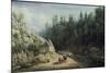 Erie Canal Near Little Falls-William Rickaby Miller-Mounted Giclee Print