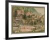 Erie Canal, Ny, 1831-John William Hill-Framed Giclee Print