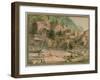 Erie Canal, Ny, 1831-John William Hill-Framed Giclee Print