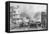 Erie Canal-null-Framed Stretched Canvas