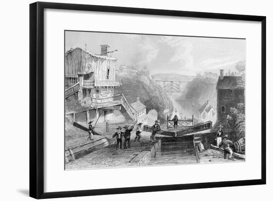 Erie Canal-null-Framed Giclee Print