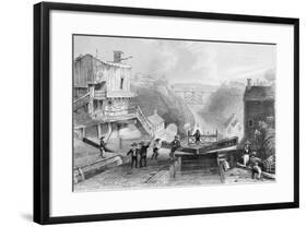 Erie Canal-null-Framed Giclee Print