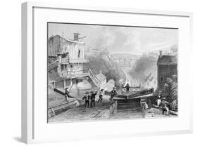 Erie Canal-null-Framed Giclee Print